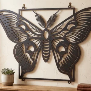 Butterfly Metal Wall Art | Wall Hanging Decor